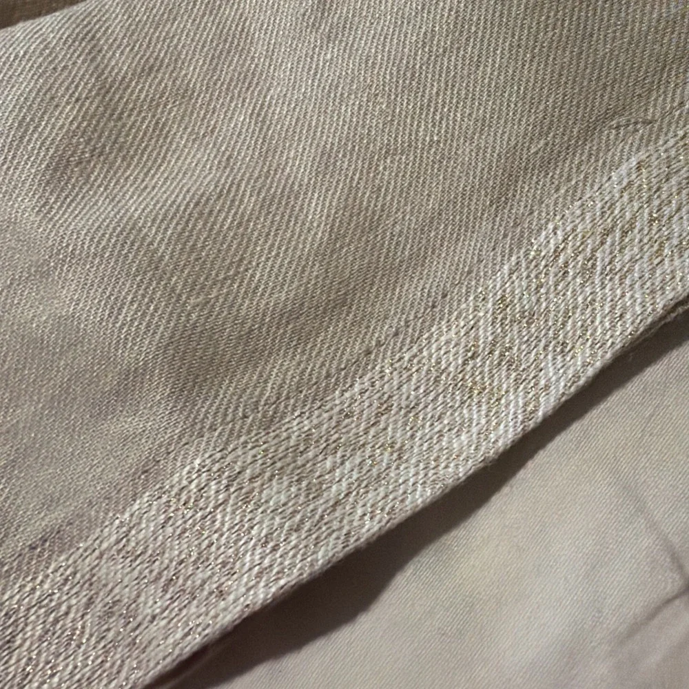 West Elm Contrast Border BIRCH Linen Napkins 18